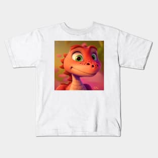 Baby Dinosaur Dino Bambino - Ella Kids T-Shirt